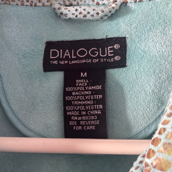 Ladies snakeskin zip up jacket - Picture 3 of 9